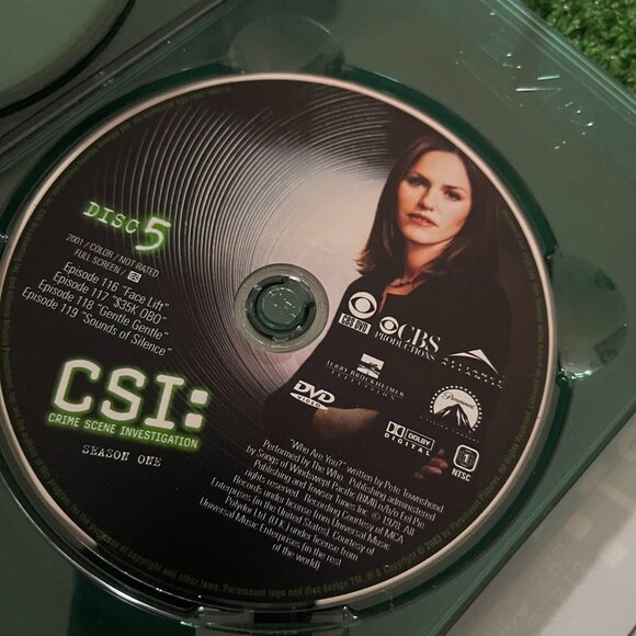 CSI: Crime Scene Investigation: The Complete First Season DVD Set Iconic TV Show - Picture 8 of 9